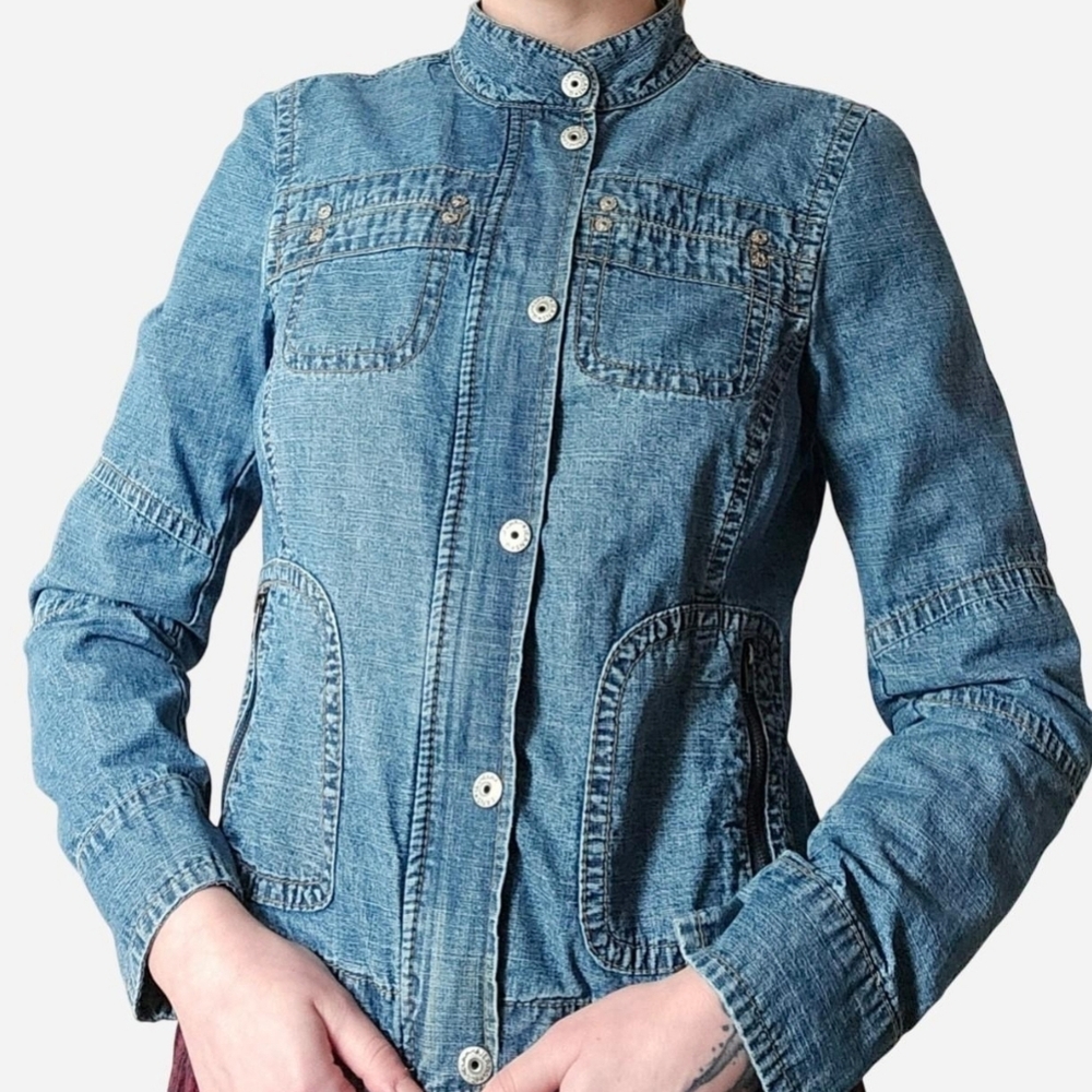 Point Zero Light Blue Jean Jacket